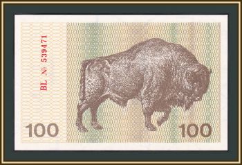  100  1991 P-38 (38b) UNC