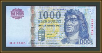 1000  2005 P-195 (195a) UNC