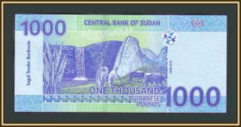  1000  2019 P-81 (81a) UNC