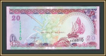  - () 20  2008 P-20 (20c) UNC