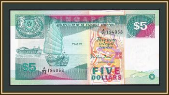  5  1989 P-19 UNC