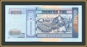  1000  2020 P-67 (67f) UNC