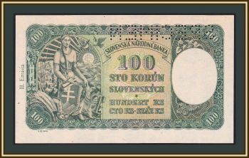  100  1940 (1945) P-52 (52s) UNC