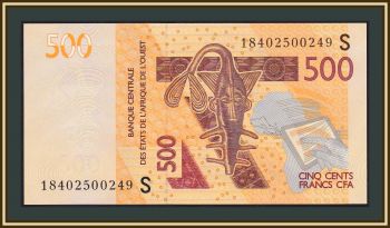   (S - -) 500  2012 (2018) P-919 Sg UNC