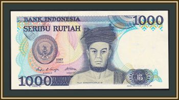  1000  1987 P-124 (124a) UNC