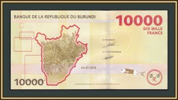  10000  2018 (2019) P-54 (54b) UNC