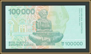  100000  1993 P-27 (27a) UNC