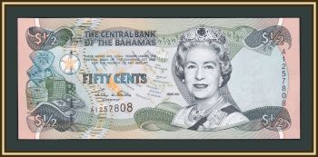  - () 1/2  (50 ) 2001 P-68 UNC