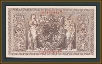  1000  1910 P-44 (44b) a-UNC