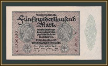  500000  1923 P-88 (88b.1) a-UNC
