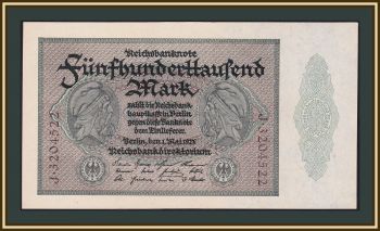  500000  1923 P-88 (88b.1) a-UNC