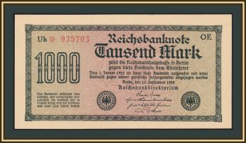  1000  1922 P-76 (76b) a-UNC