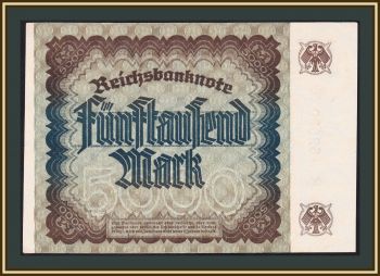  5000  1922 P-81 (81a) a-UNC