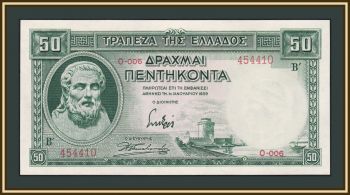 50  1939 P-107 (107a) UNC