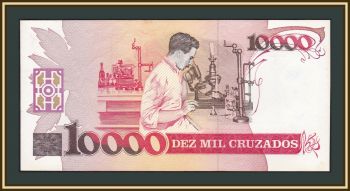 10000  (10 ) 1989 P-218 (218a) a-UNC