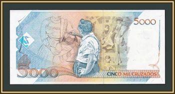  5000  (5  ) 1989 P-217 (217b) UNC