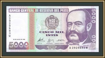  5000  1988 P-137 UNC