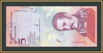  5  2018 P-102 (102a) UNC