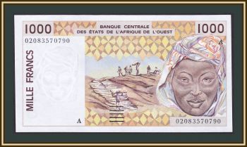   (A - -') 1000  2002 P-111 (111Ak) UNC/UNC