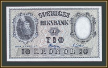  10  1959 P-43 (43g) UNC