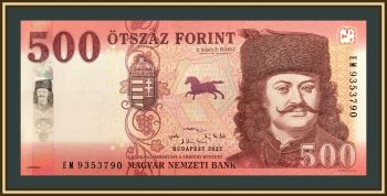  500  2022 P-202 (202b) UNC