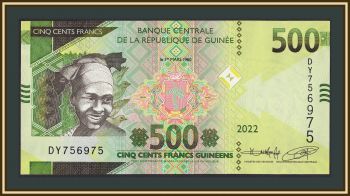  500  2022 P-52 (52b) UNC