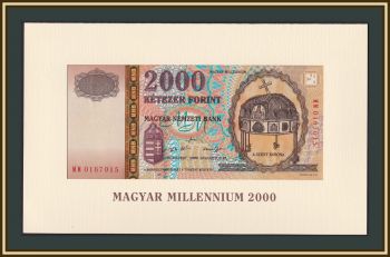 Венгрия 2000 форинтов 2000 P-186 (186a) UNC