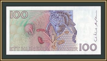 Швеция 100 крон 1985-2000 P-57 (57а) UNC