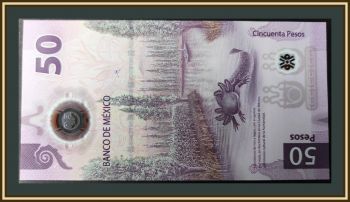 Мексика 50 песо 2024-2025 P-138 (138а) UNC