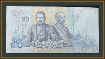 Таиланд 50 бат 2018 P-136 (136b) UNC