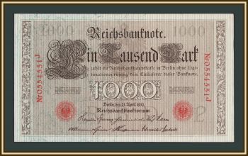 �������� 1000 ����� 1910 P-44 (44b) a-UNC