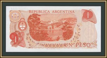 Аргентина 1 песо 1974 P-293 (293a) UNC