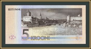 Эстония 5 крон 1994 P-76 (76a) UNC