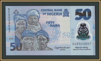 ������� 50 ����� 2025 P-40 (40o) UNC