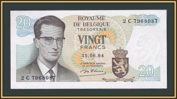  20  1964 P-138 (138a.1) UNC