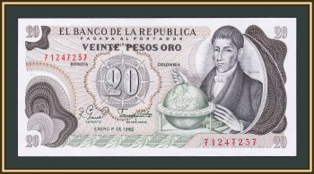  20  1982 P-409 (409d.3) UNC