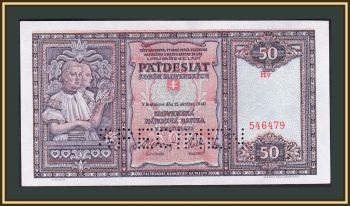  50  1940 P-9 (9s) UNC