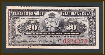  20  1897 P-53 (53a) a-UNC