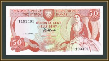  50  1989 P-52 (52a.3) UNC