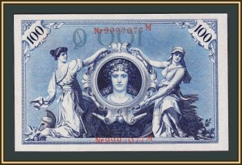  ( ) 100  1908 P-33 (33a) UNC