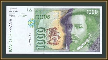  1000  1992 P-163 (163a.1) UNC