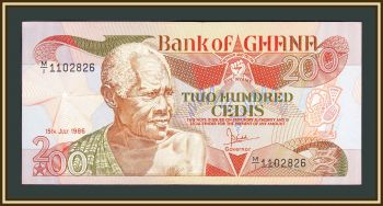  200  1986 P-27 (27a.3) UNC