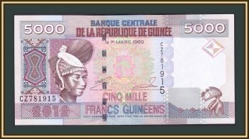  5000  2012 P-41 (41b) UNC