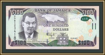  100  2017 P-95 (95d) UNC