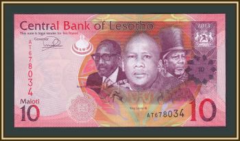  10  2013 P-21 (21b) UNC