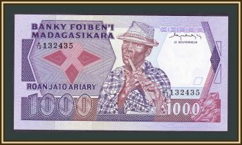  1000  1983-1987 P-68 (68a) UNC
