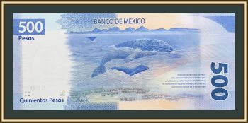  500  2017 P-132 (132a.1) UNC