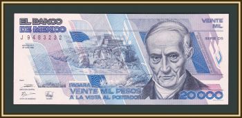  20000  1989 P-92 (92b.4) UNC