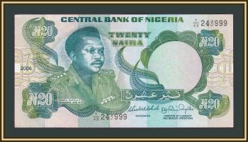  20  2006 P-26 (26j.2) UNC