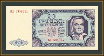  20  1948 P-137 (137a.5) UNC